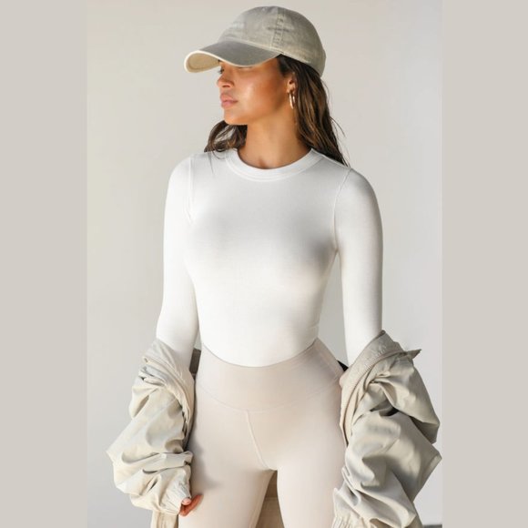 Joah Brown Tops - JOAH BROWN LONG SLEEVE CREW RIB T-SHIRT
